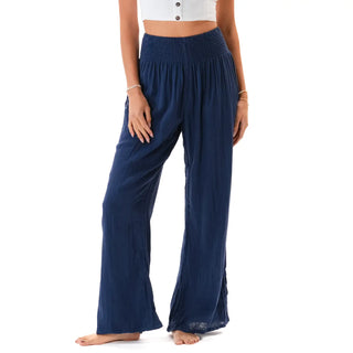 Everyday Casual Wide Leg Cotton Pant
