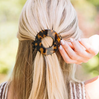 Teleties New Flat Circle Hair Clip - Medium