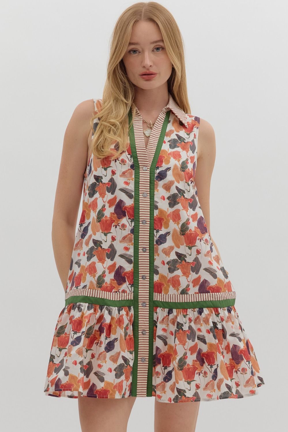 Flirty Fields Mini Dress