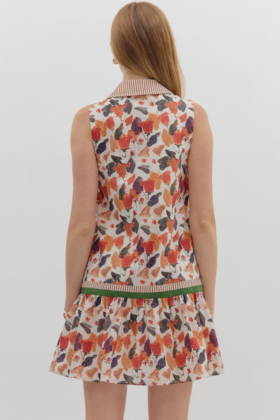 Flirty Fields Mini Dress