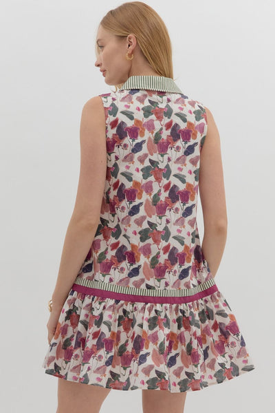 Flirty Fields Mini Dress