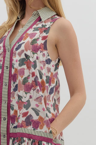 Flirty Fields Mini Dress