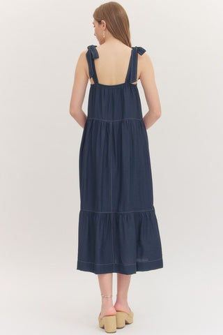 Applique Maxi Dress
