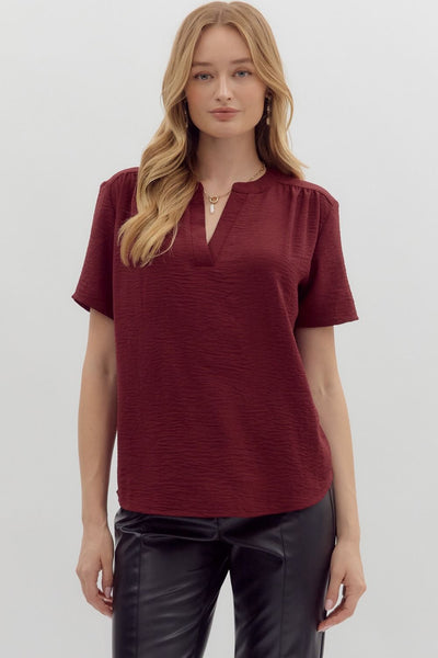 Classic V-Neck Top