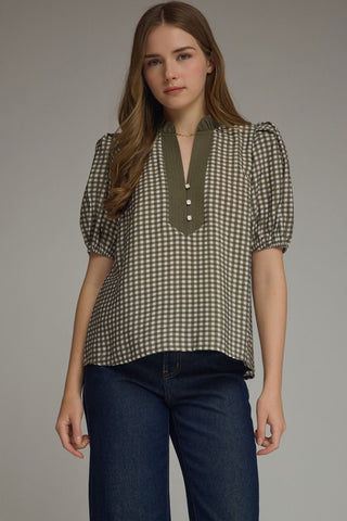 Georgia Gingham Top
