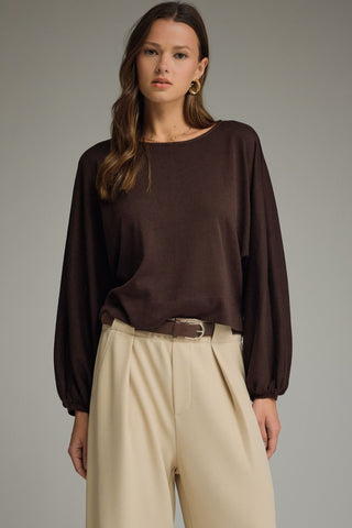 Caroline Boatneck Sweater Top