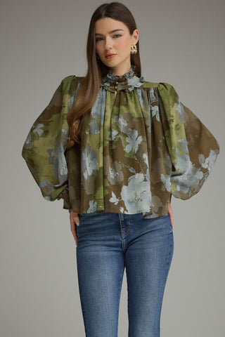 Fields Puff Sleeve Top