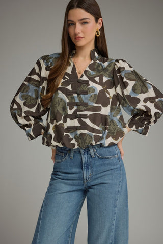 Serene V Neck Blousse