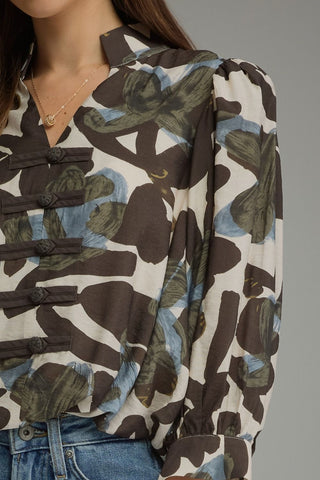 Serene V Neck Blousse
