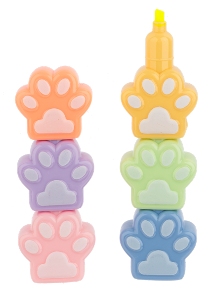 Stackable Paw Highlighters