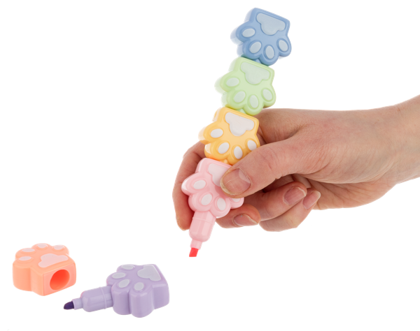 Stackable Paw Highlighters