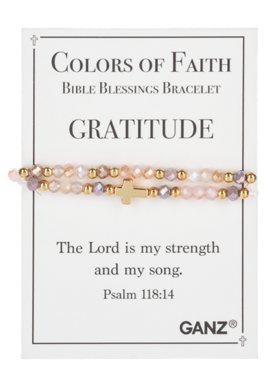 Colors of Faith Blessings Bracelet