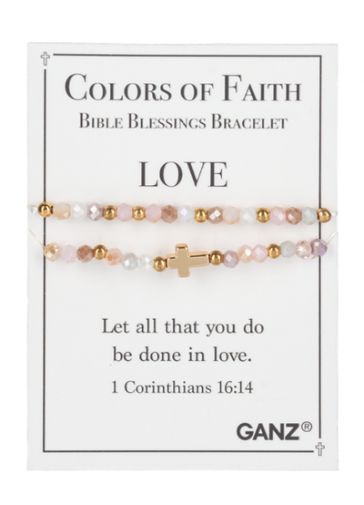 Colors of Faith Blessings Bracelet