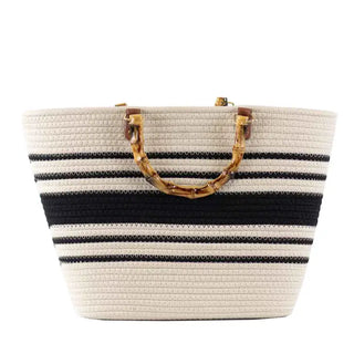 Bonnie Tote Natural/Black