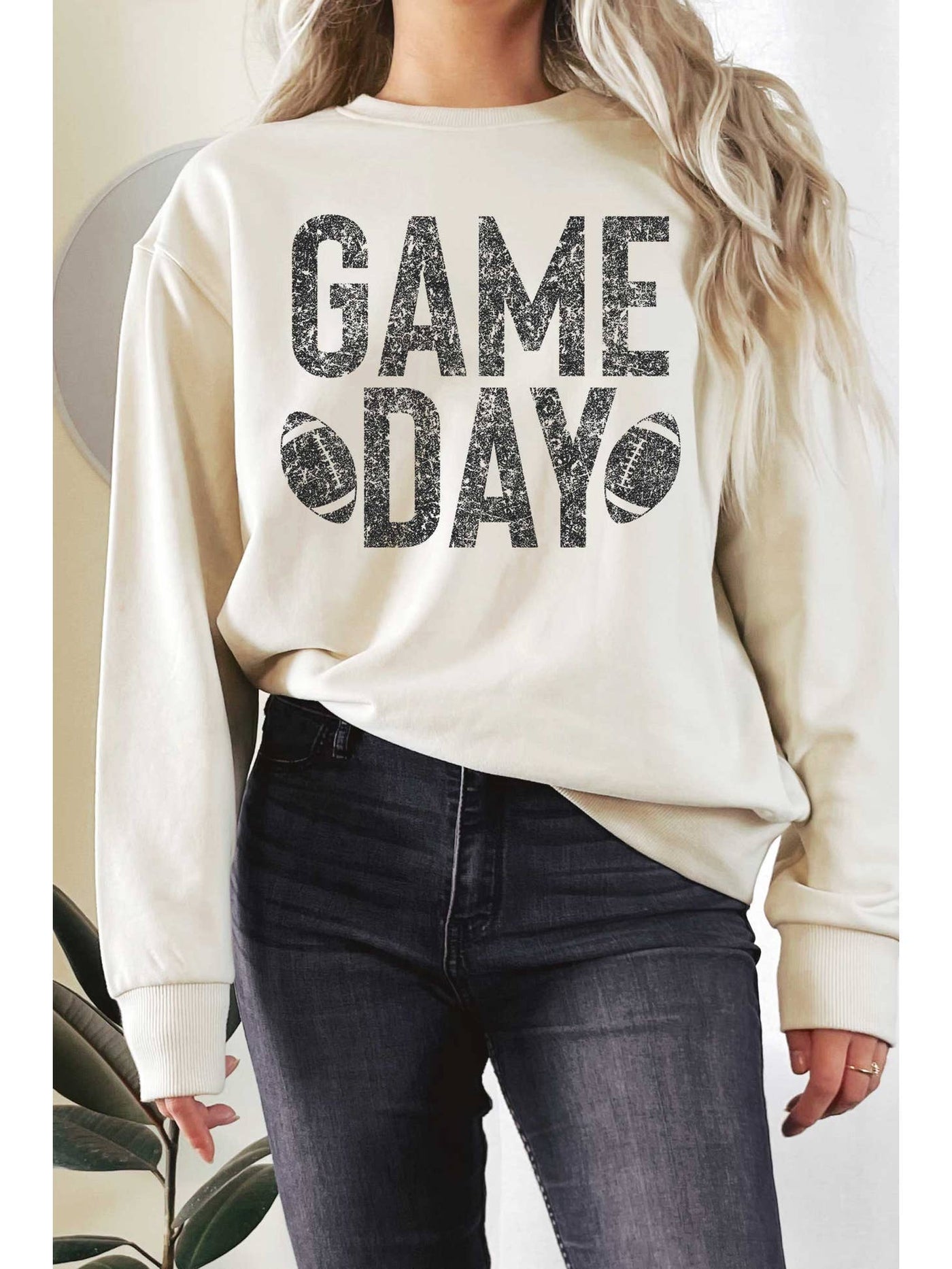 Game Day Football Crewneck