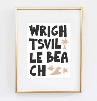 Wrightsville Beach North Carolina Going Places Art Print
