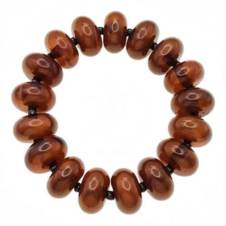 Acrylic Oval Beaded Bracelet