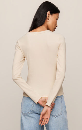 Z Supply Greyson Scoop Long Sleeve Tee