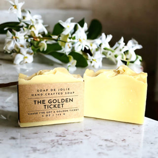 The Golden Ticket (Honeysuckle Jasmine) Cold Process Soap