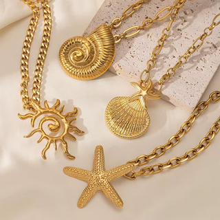 Coastal Chain Necklaces