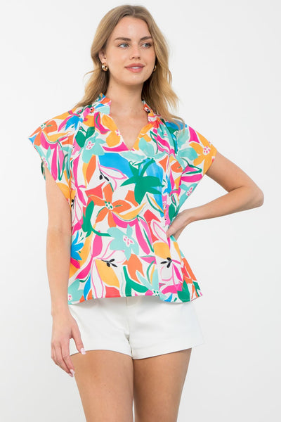 Thml Forever Floral Top