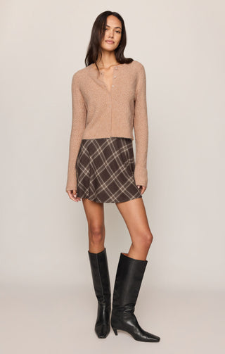 Z Supply Bellissimo Plaid Mini Skirt