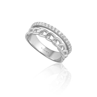 Sahira Jolene cZ Chain Ring