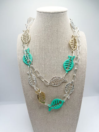 Plenty of Fish Necklace