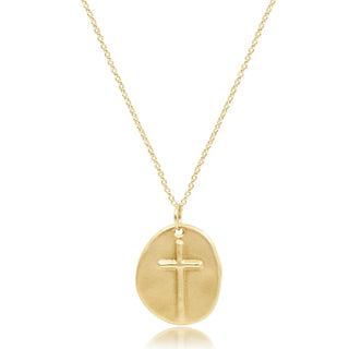 ENewton Inspire Gold Charm Necklace 16"
