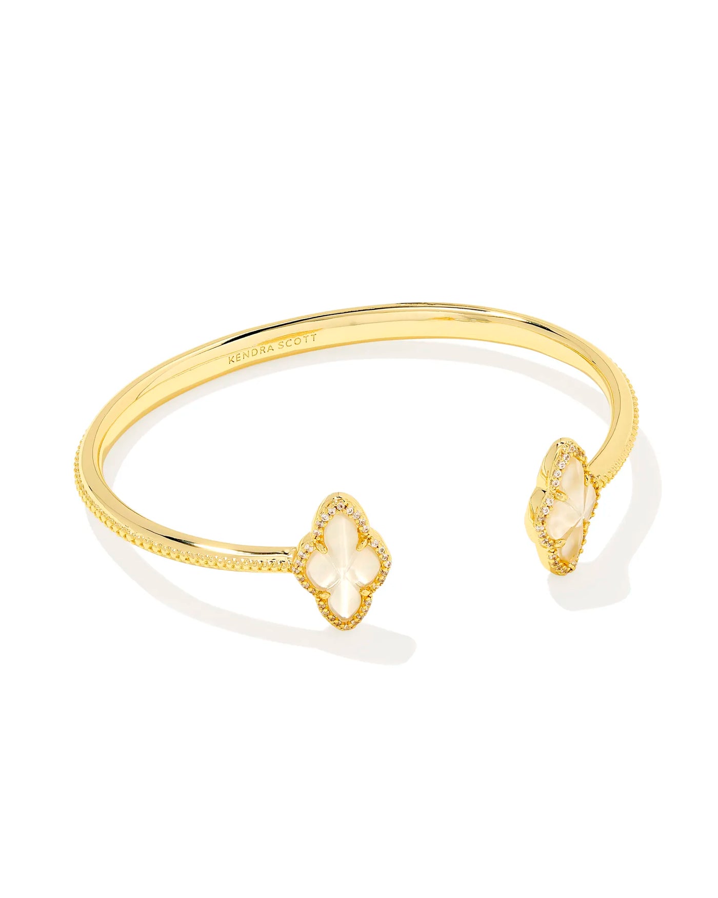 Kendra Scott Abbie Pave Frame Cuff Bracelet