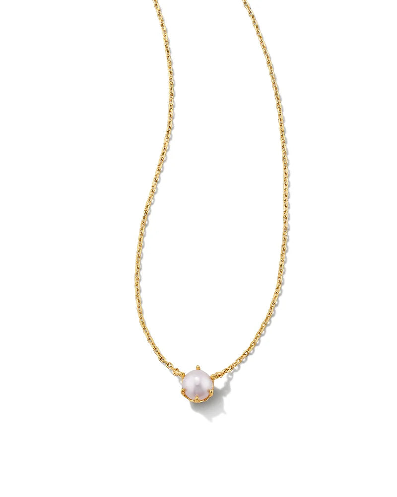 Kendra Scott Boxed Ashton Gold Pearl Necklace