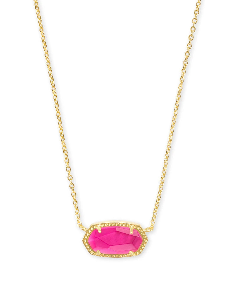 Kendra Scott Boxed Elisa Necklace Gold Azalea Illusion