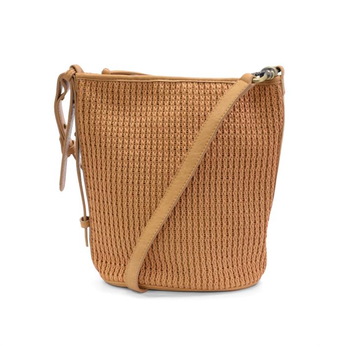 Collins Crossbody Bucket Braided Bag