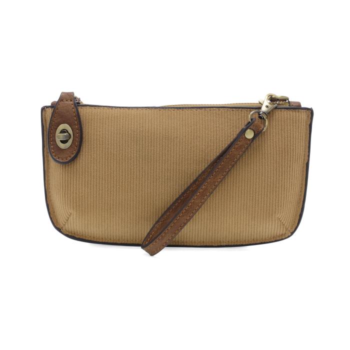 Camel Corduroy 2-n-1 Crossbody