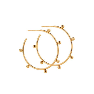 Lauren Medium Hoop Earrings