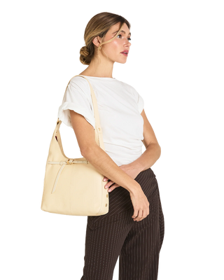 Hammitt Tim Medium - Belted Parchment/Gold