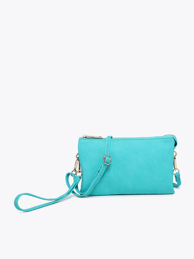 Riley 3 Compartment Wristlet/Crossbody