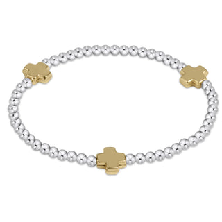 ENewton Extends Signature Cross 3mm Bracelet