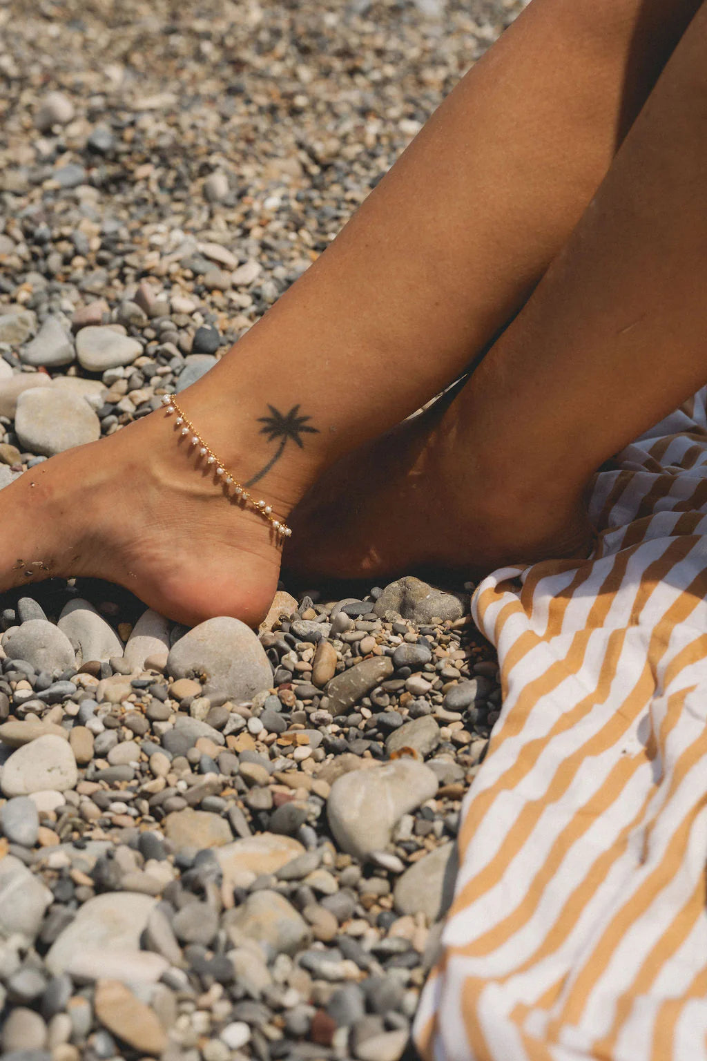 Salty Cali Sweet Pearl Anklet
