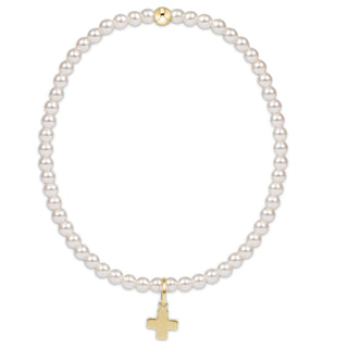 ENewton Classic 3mm Bracelet - Signature Cross