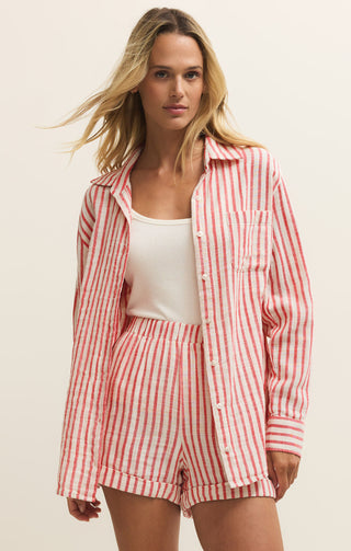 Z Supply Saturdays Stripe Shirt