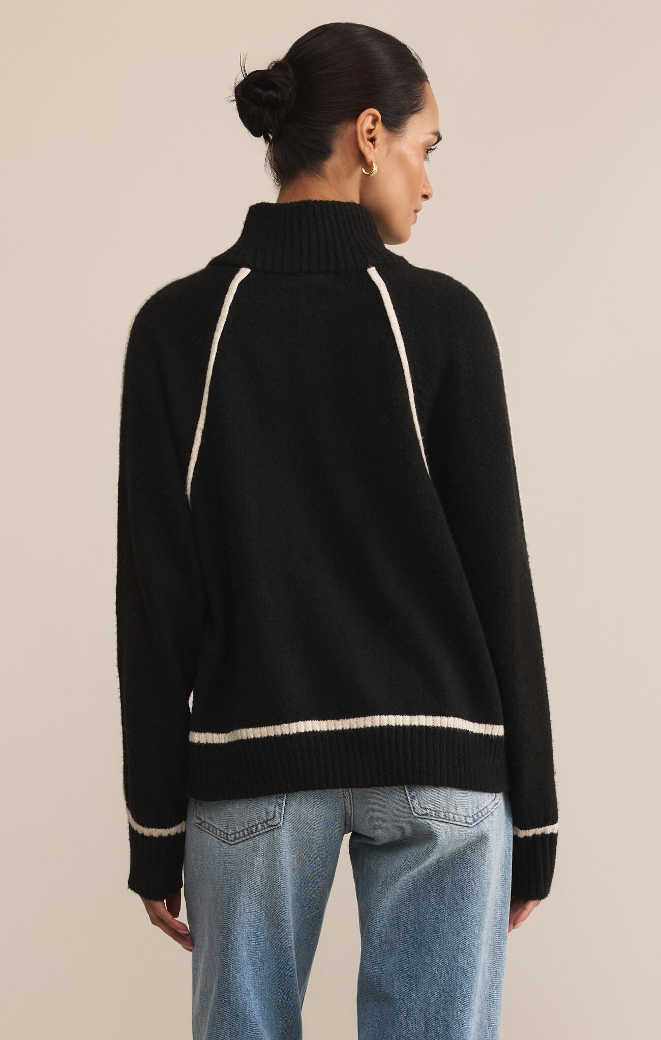 Z Supply Alps Half Zip Sweater