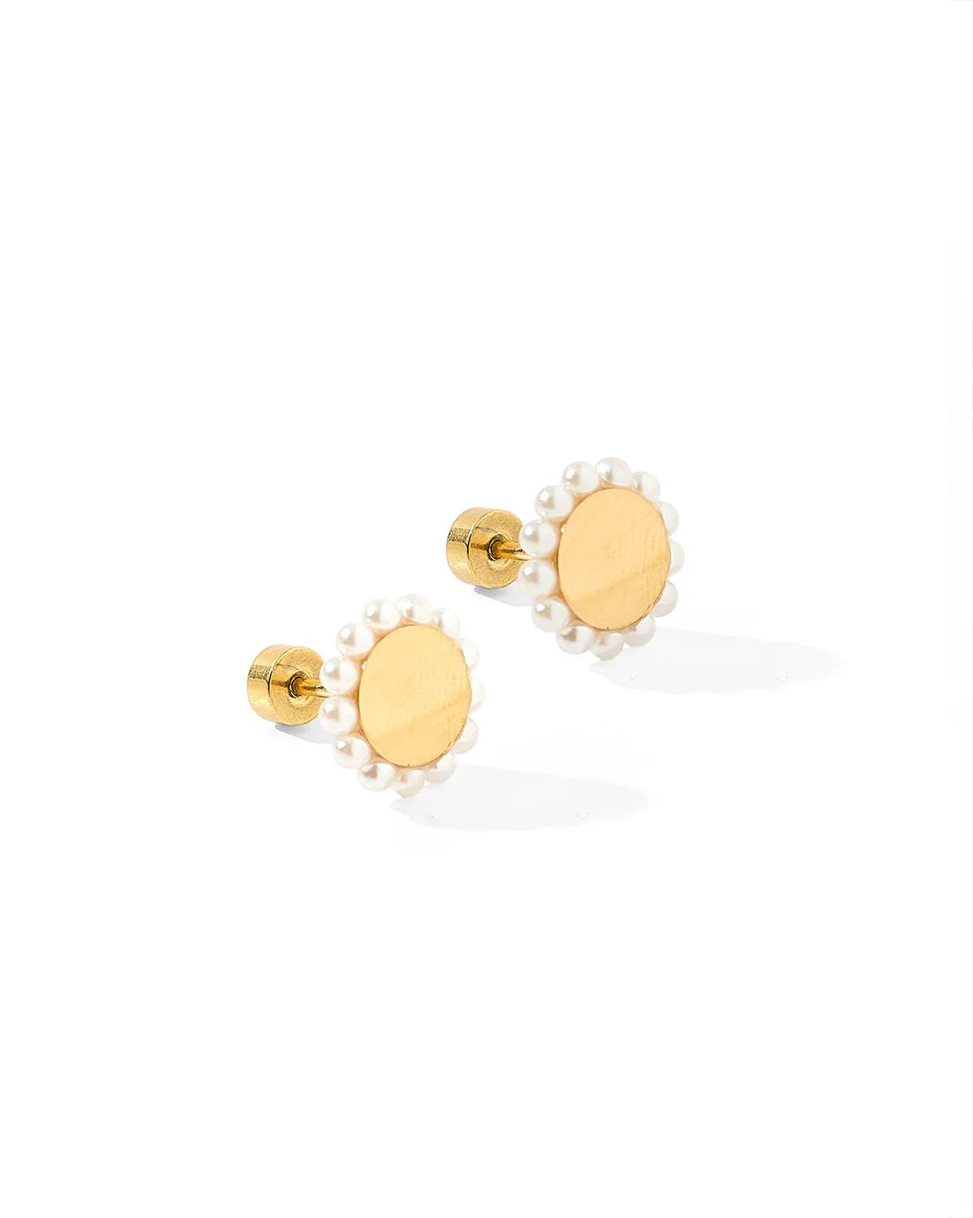 Alice Pearl Screwback Stud Earring
