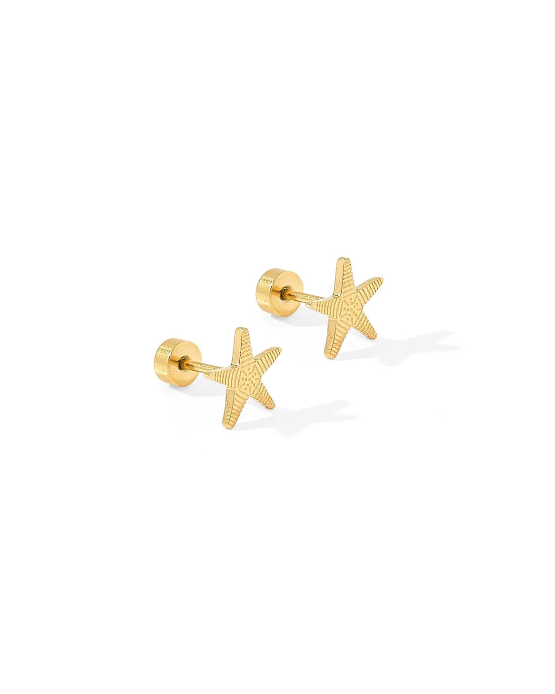 Starfish Screwback Stud Earring