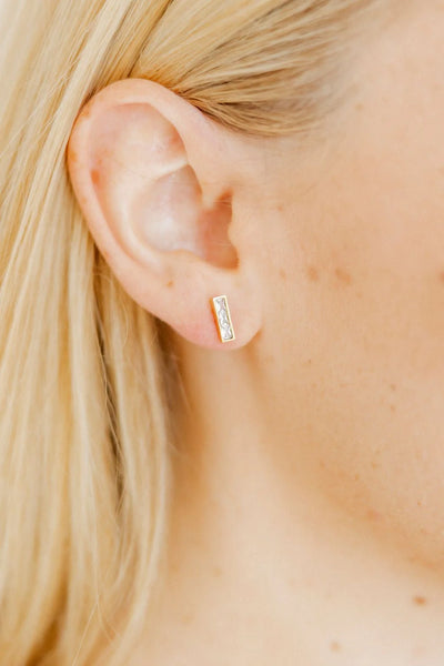 Vega Screwback Stud Earring