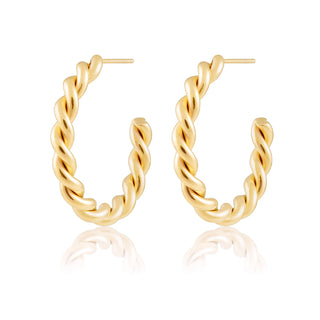 Sahira Twist Hoop