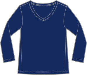 Escape by Habitat Cotton Slub Soft V-Neck Tee