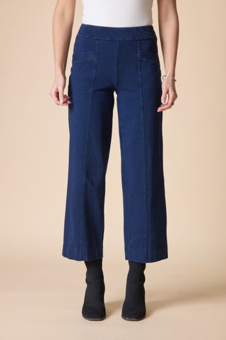 Habitat Stonewash Cotton Span Angle Pocket Flood Pant
