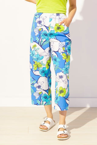 Escape Coastal Cotton Floral Resort Pant