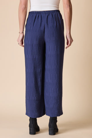 Habitat Rayon Jacquard Button Hem Pant